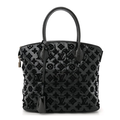 Louis Vuitton Patent Lambskin Fascination Lockit Black 1 of 10
