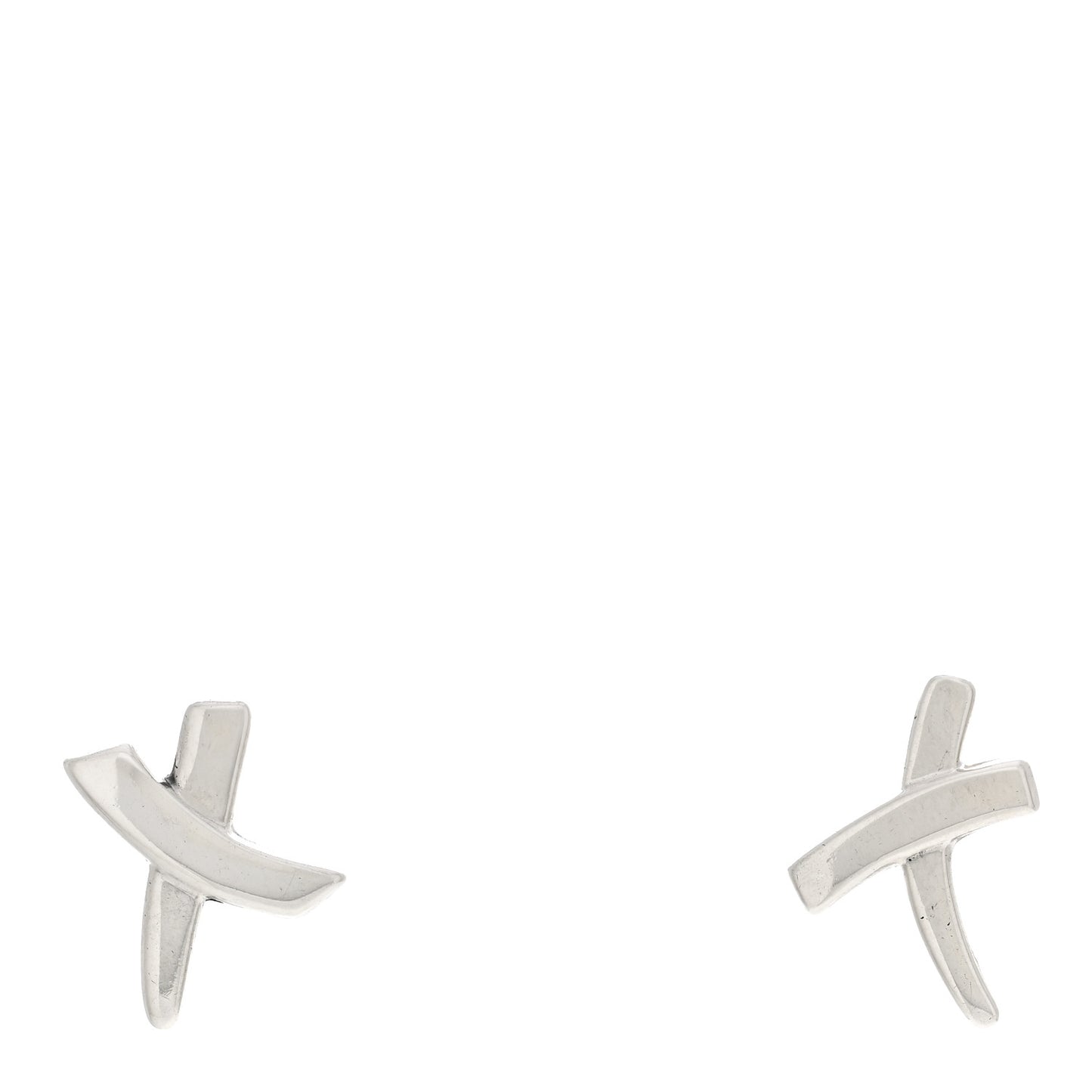 Sterling Silver Paloma Picasso Graffiti X Clip On Earrings