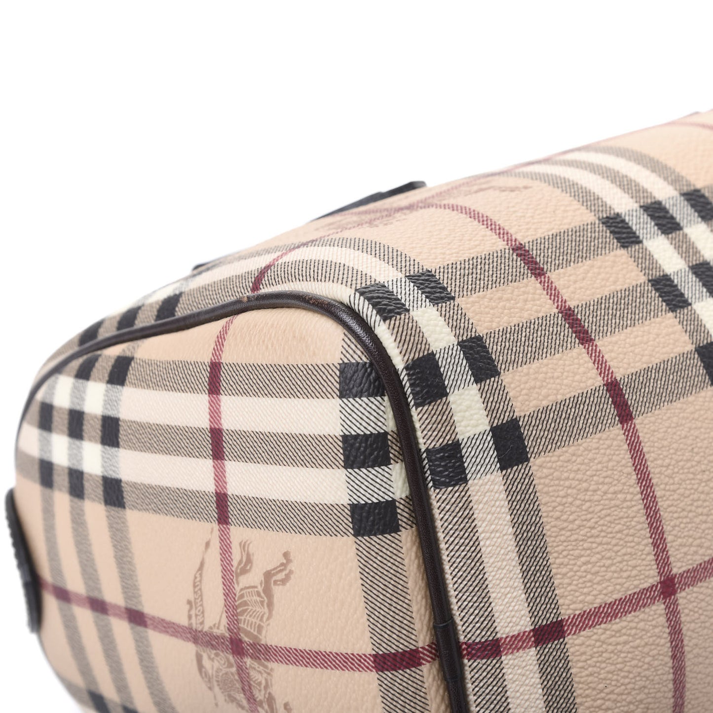 Haymarket Check Small Chester Bowling Bag Chocolate