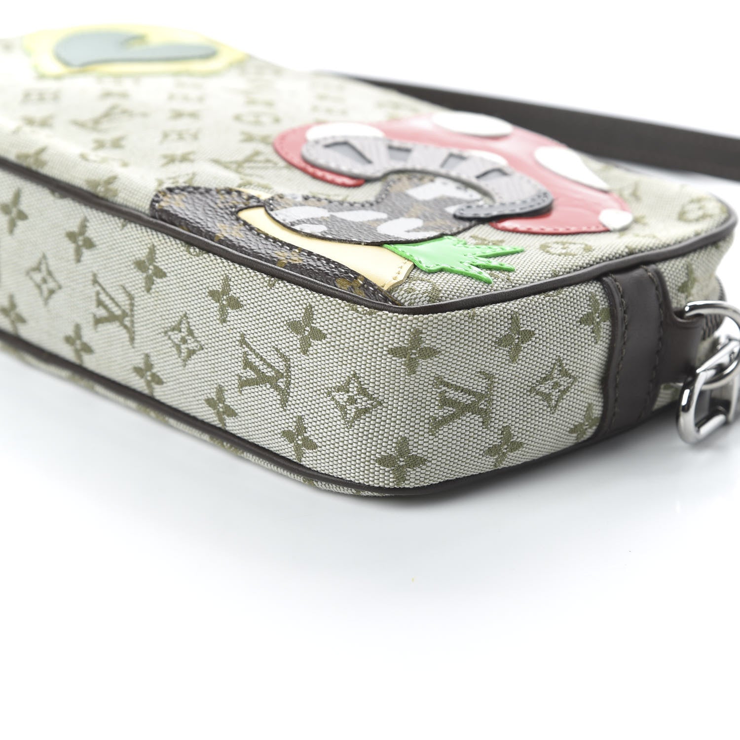 Louis Vuitton Mini Monogram Conte de Fees Mushroom Pochette Kaki 7 of 9