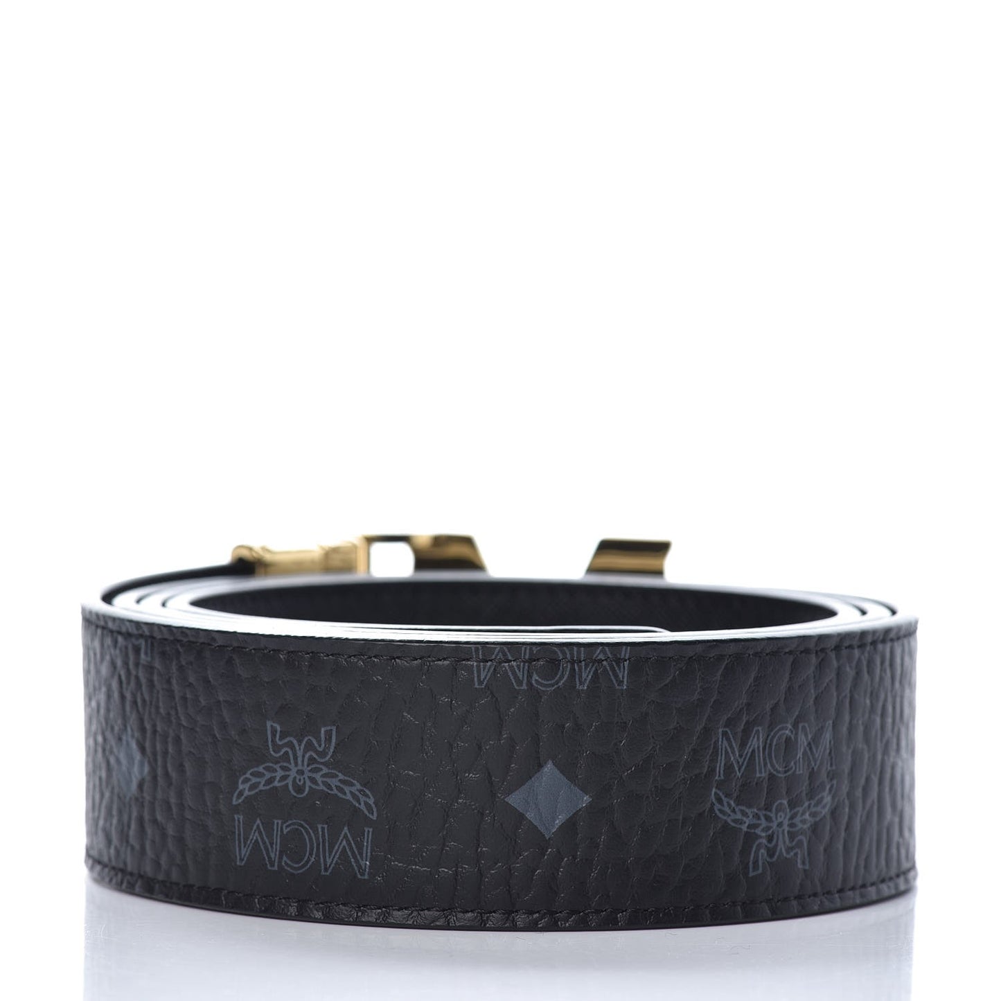 Saffiano Visetos Reversible Belt Black