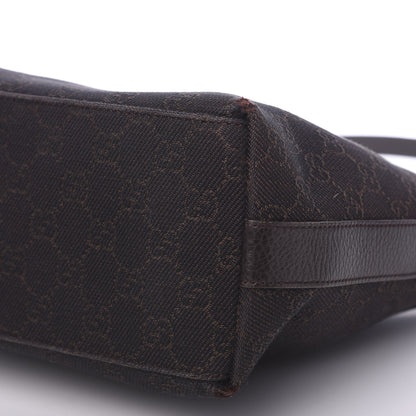 Gucci Monogram Hobo Dark Brown 8 of 11