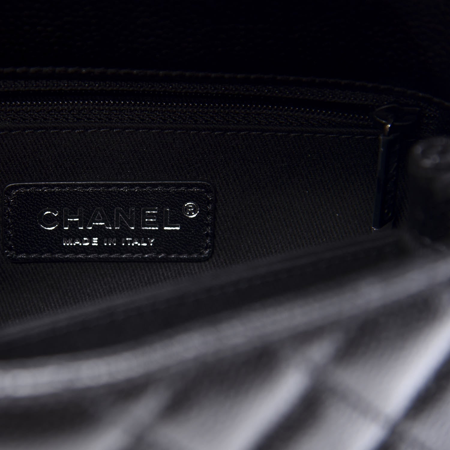 Chanel Caviar Quilted Mini Coco Handle Flap So Black 7 of 11
