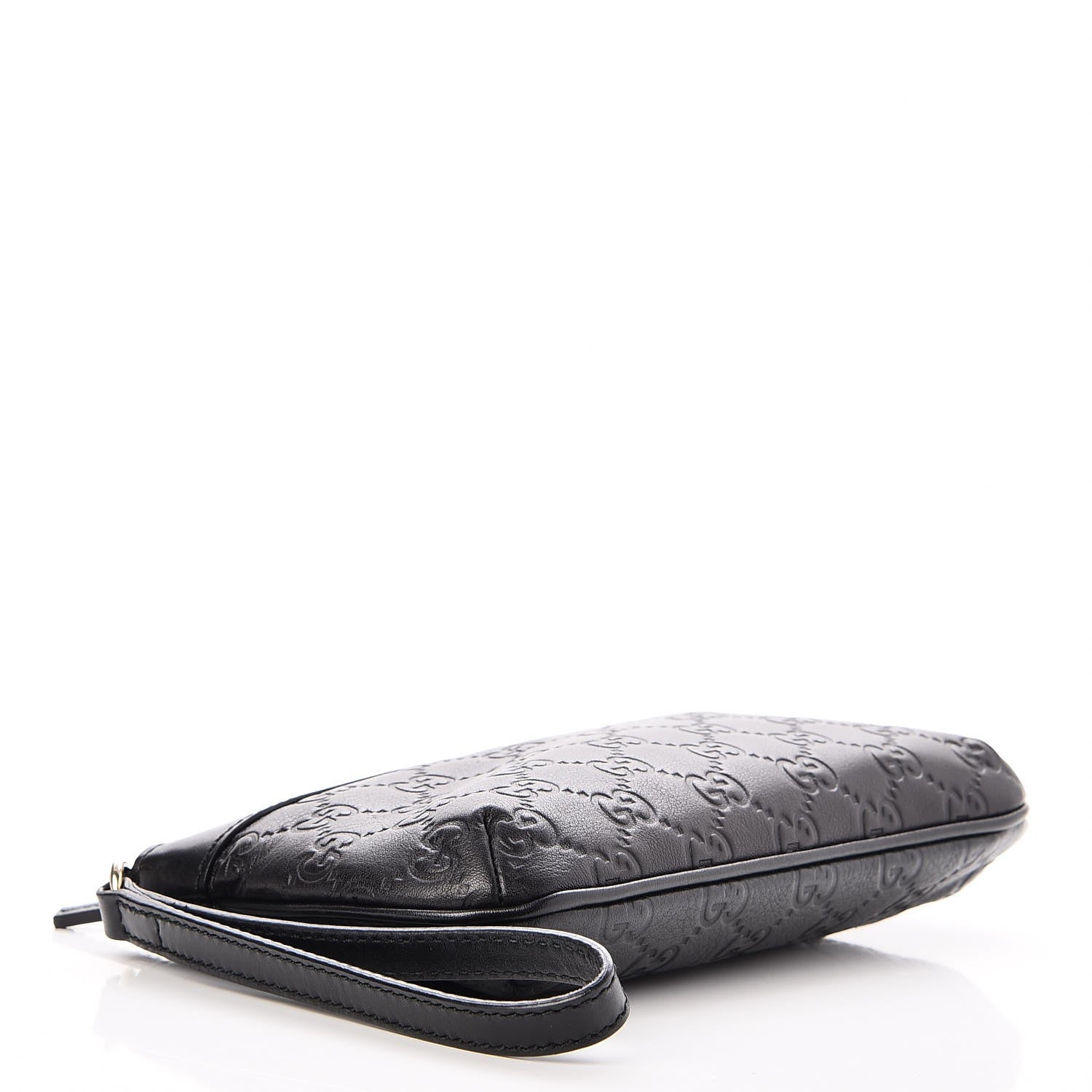 Gucci Guccissima Wristlet Black 4 of 8