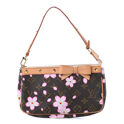 Louis Vuitton Monogram Cherry Blossom Pochette Accessories Brown 1 of 14