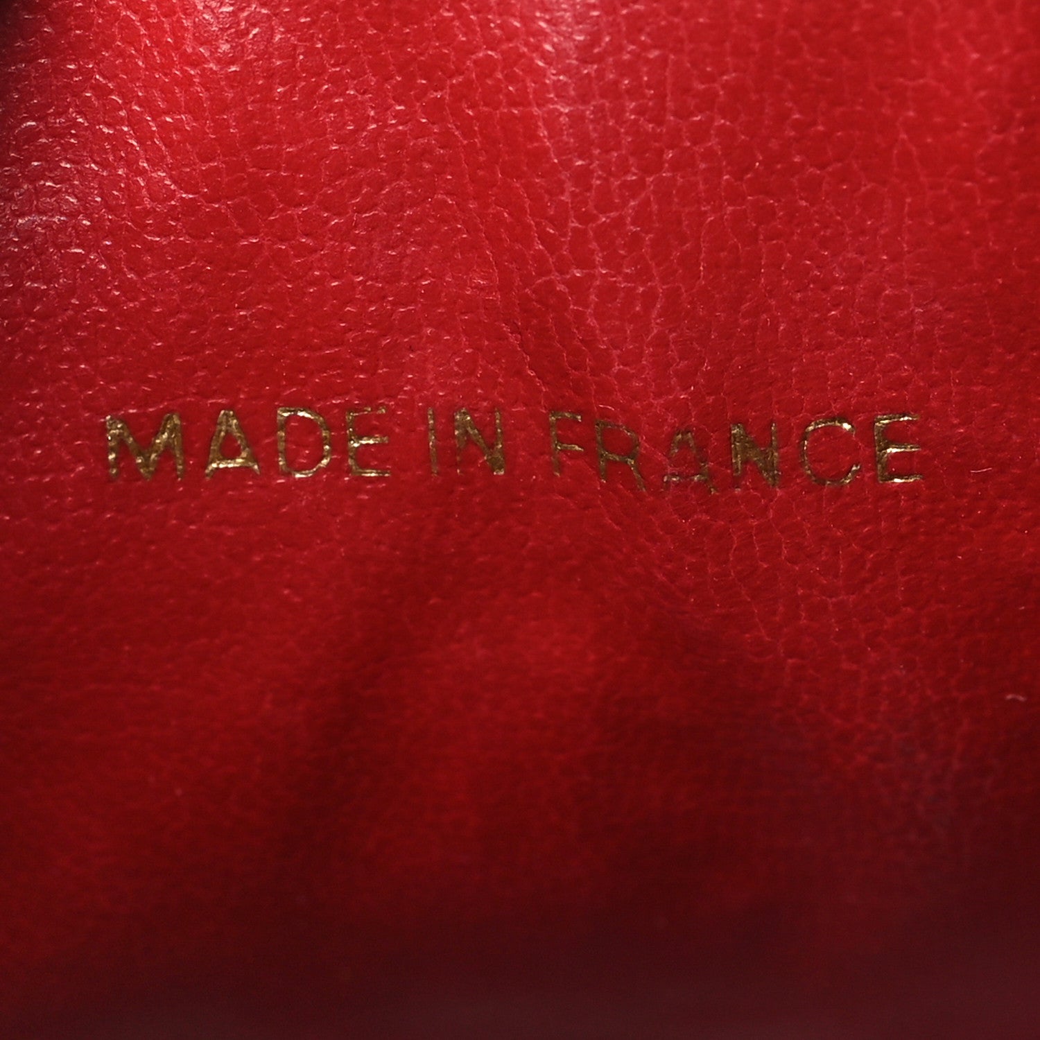 Chanel Caviar Vanity Cosmetic Case Red 7 of 13