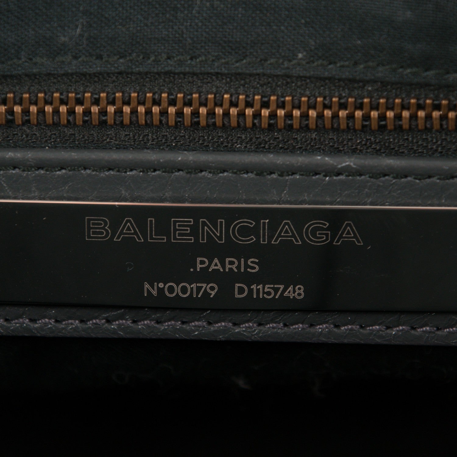 Balenciaga Agneau Classic Hardware City Gris Fossile 6 of 7