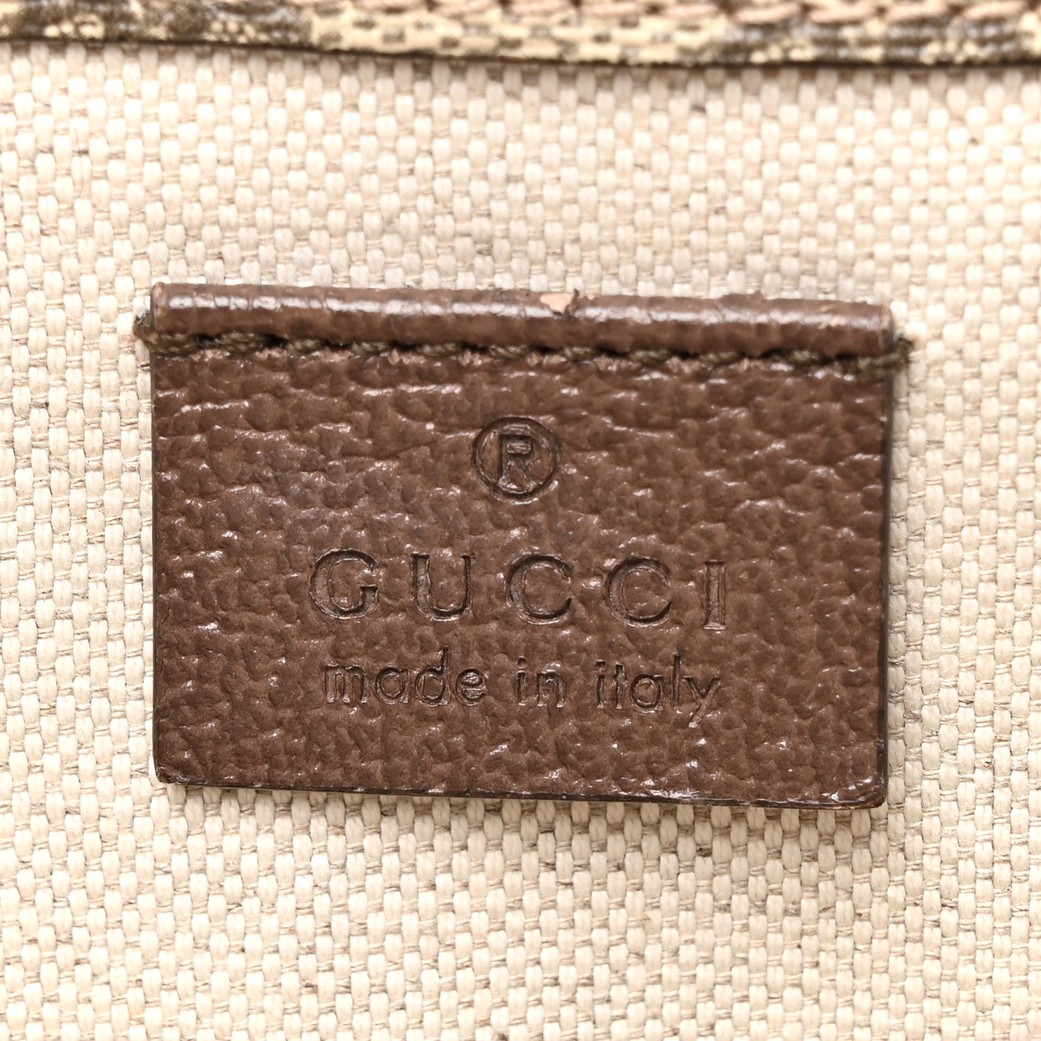 Gucci GG Supreme Monogram Neo Vintage Web Belt Bag Brown 6 of 10