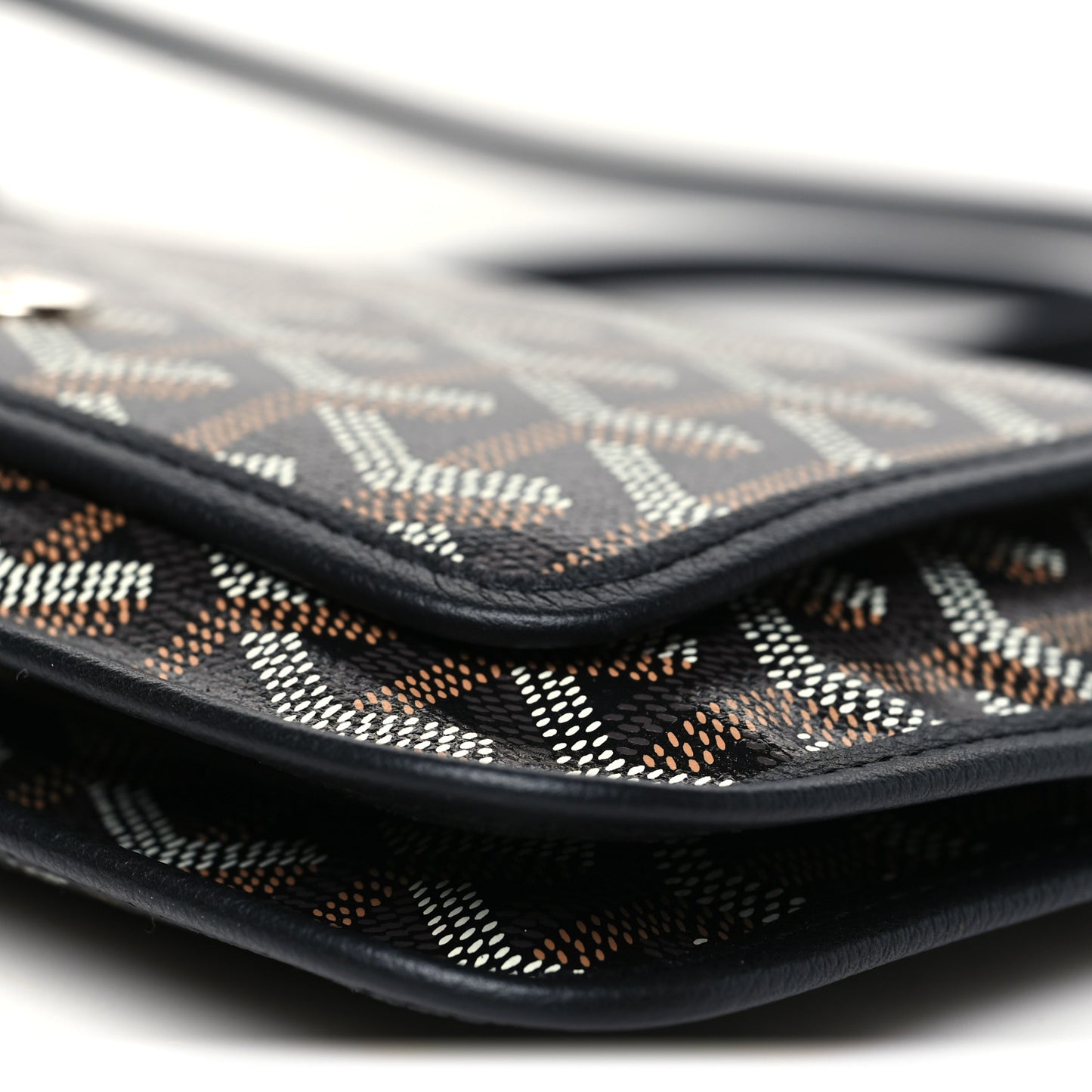 Goyardine Plumet Wallet Clutch Black