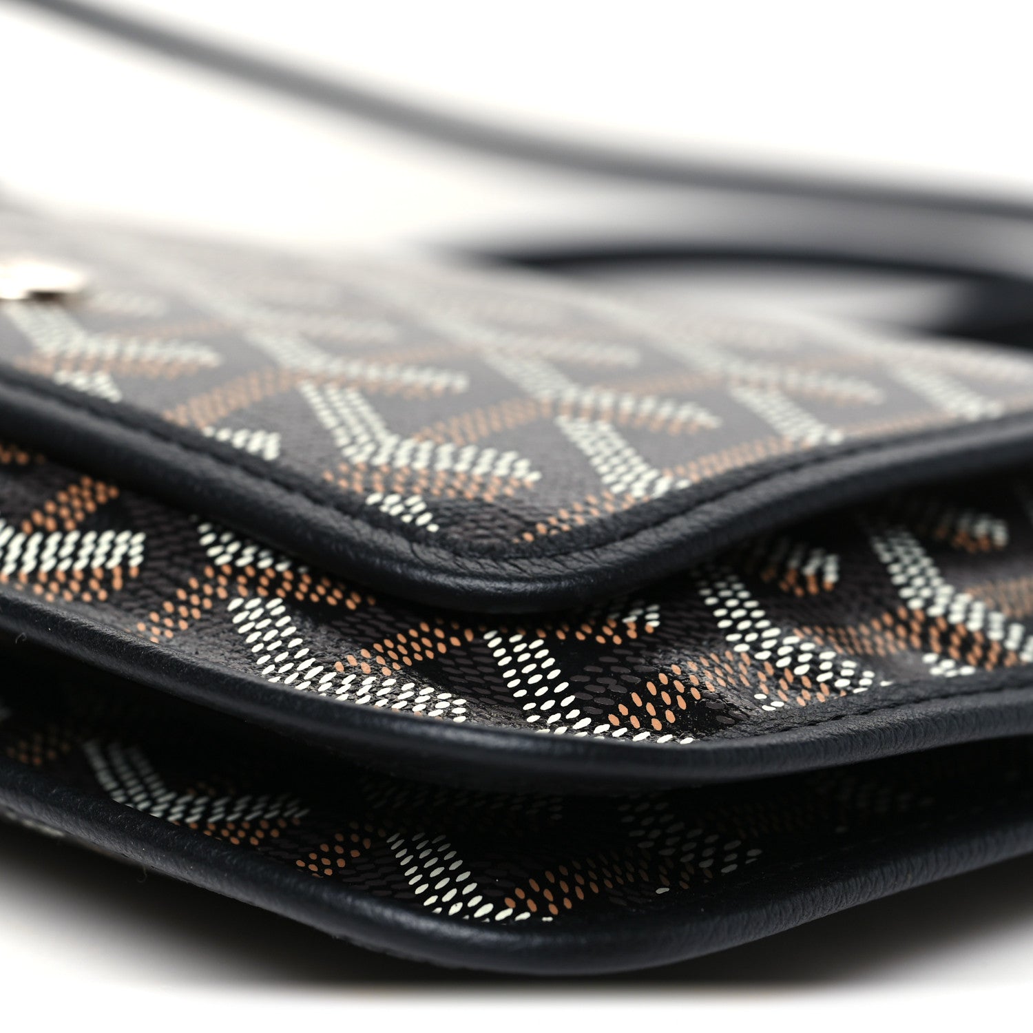 Goyard Goyardine Plumet Wallet Clutch Black 9 of 9