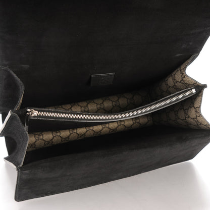 Gucci GG Supreme Monogram Medium Dionysus Shoulder Bag Black 5 of 8