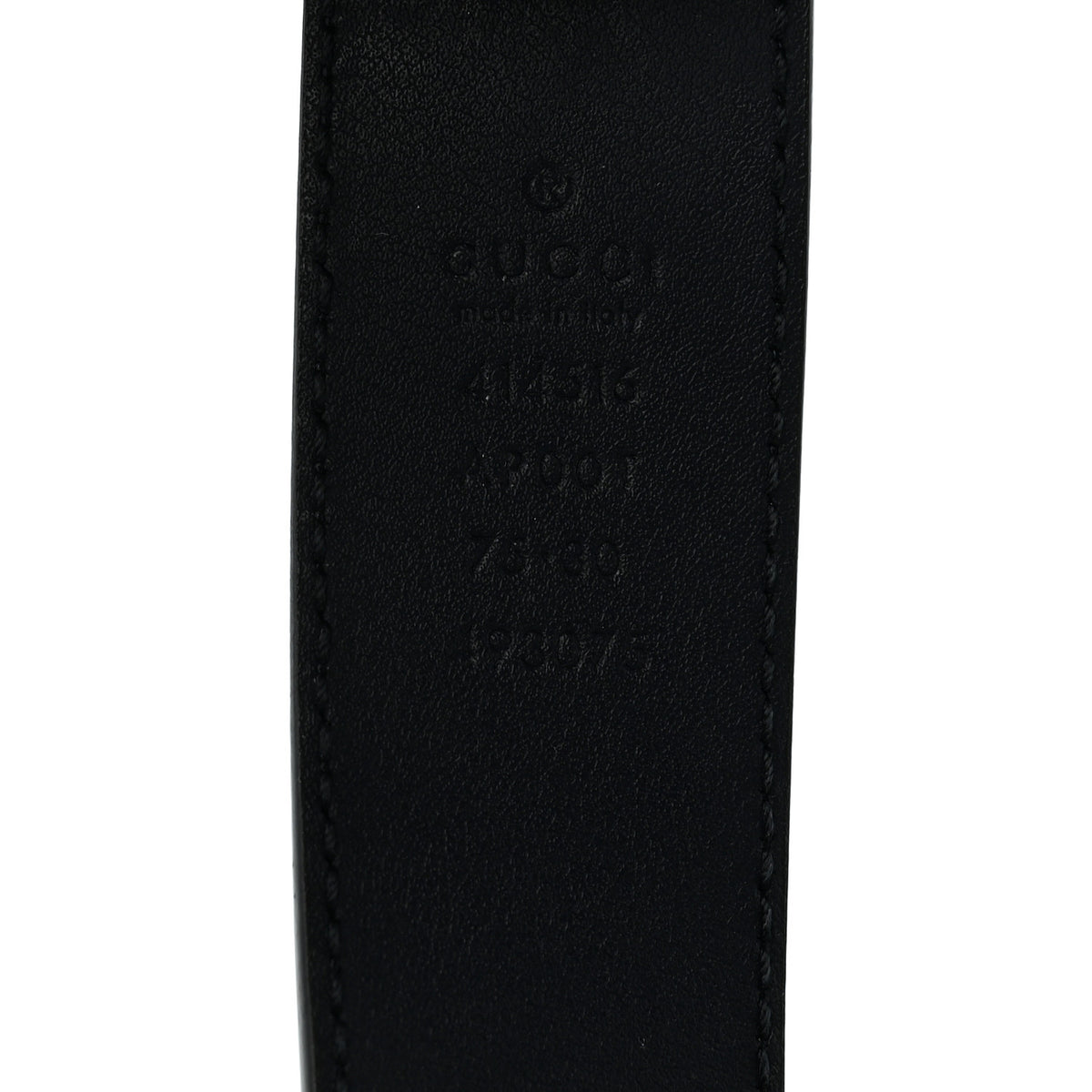 Gucci Calfskin Double G 30mm Belt 75 30 Black 3 of 5