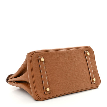 Hermes Togo Birkin 25 Gold 4 of 11