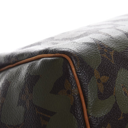 Louis Vuitton Monogram Graffiti Speedy 30 Kaki 16 of 17