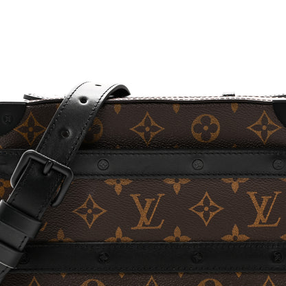 Louis Vuitton Monogram Macassar Handle Soft Trunk Black 7 of 9