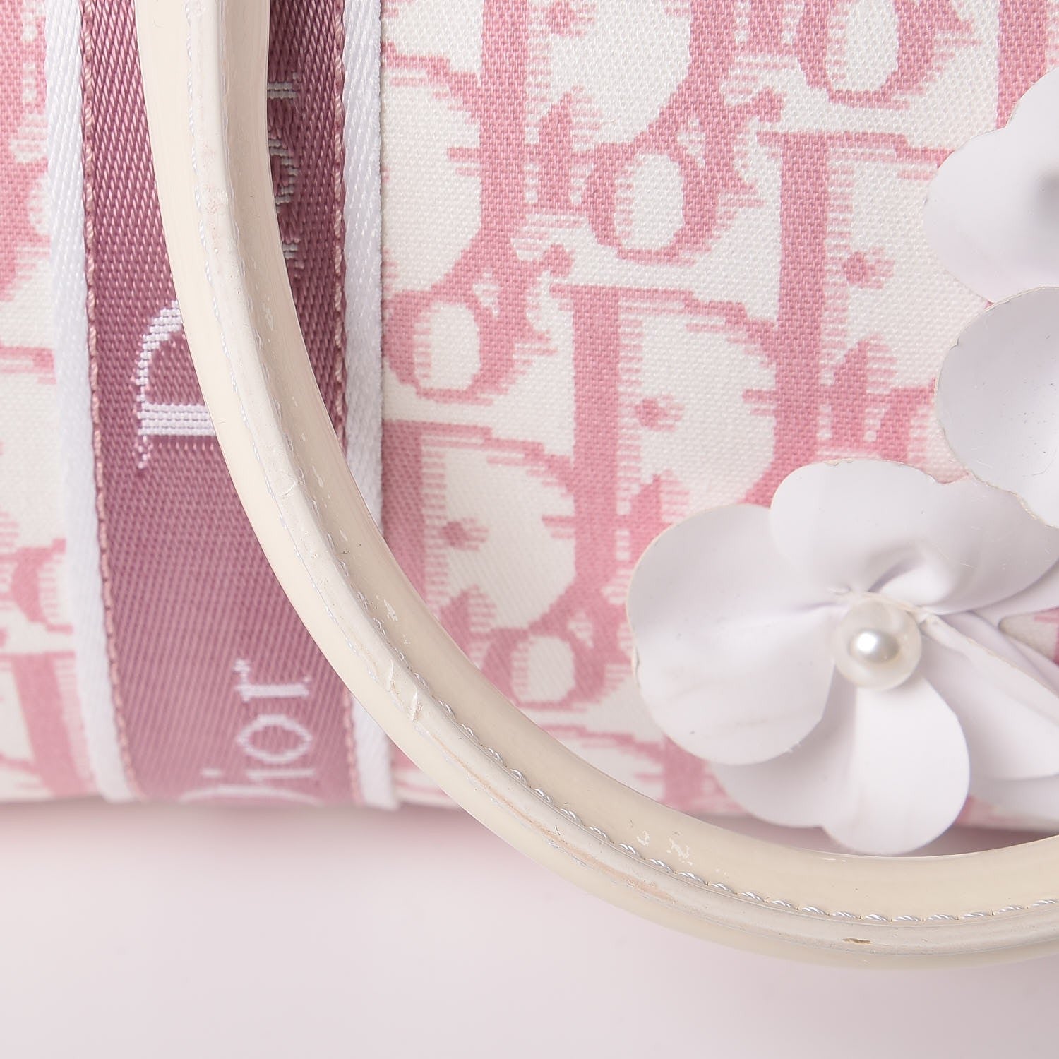 Christian Dior Monogram Girly Boston Pink 9 of 11