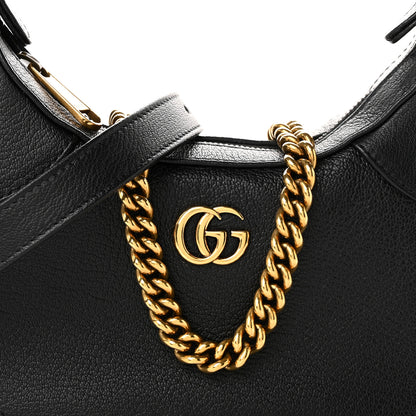 Gucci Goatskin Small Aphrodite Shoulder Bag Black 7 of 9