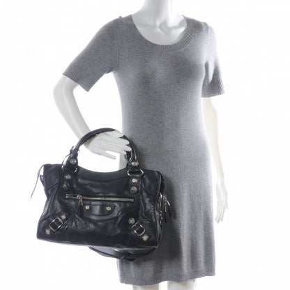 Balenciaga Agneau Giant 21 Silver Hardware City Black 2 of 7