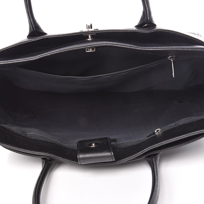 Chanel Calfskin Cerf Executive Shopper Tote Black 5 of 21