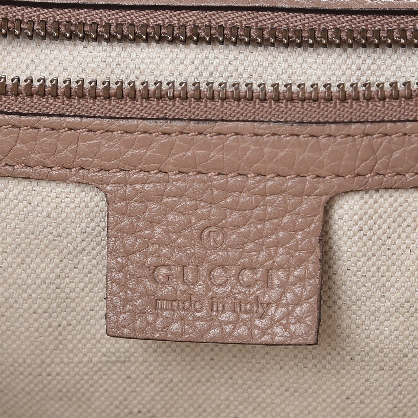 Calfskin Small Pearly GG Marmont Top Handle Bag Porcelain Rose