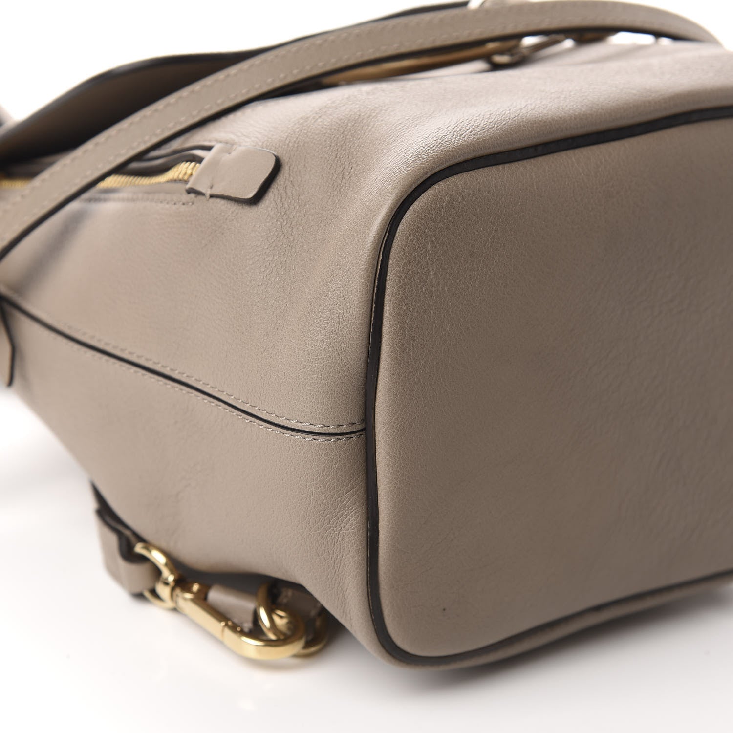 Chloe Suede Calfskin Small Faye Backpack Motty Grey 5 of 10