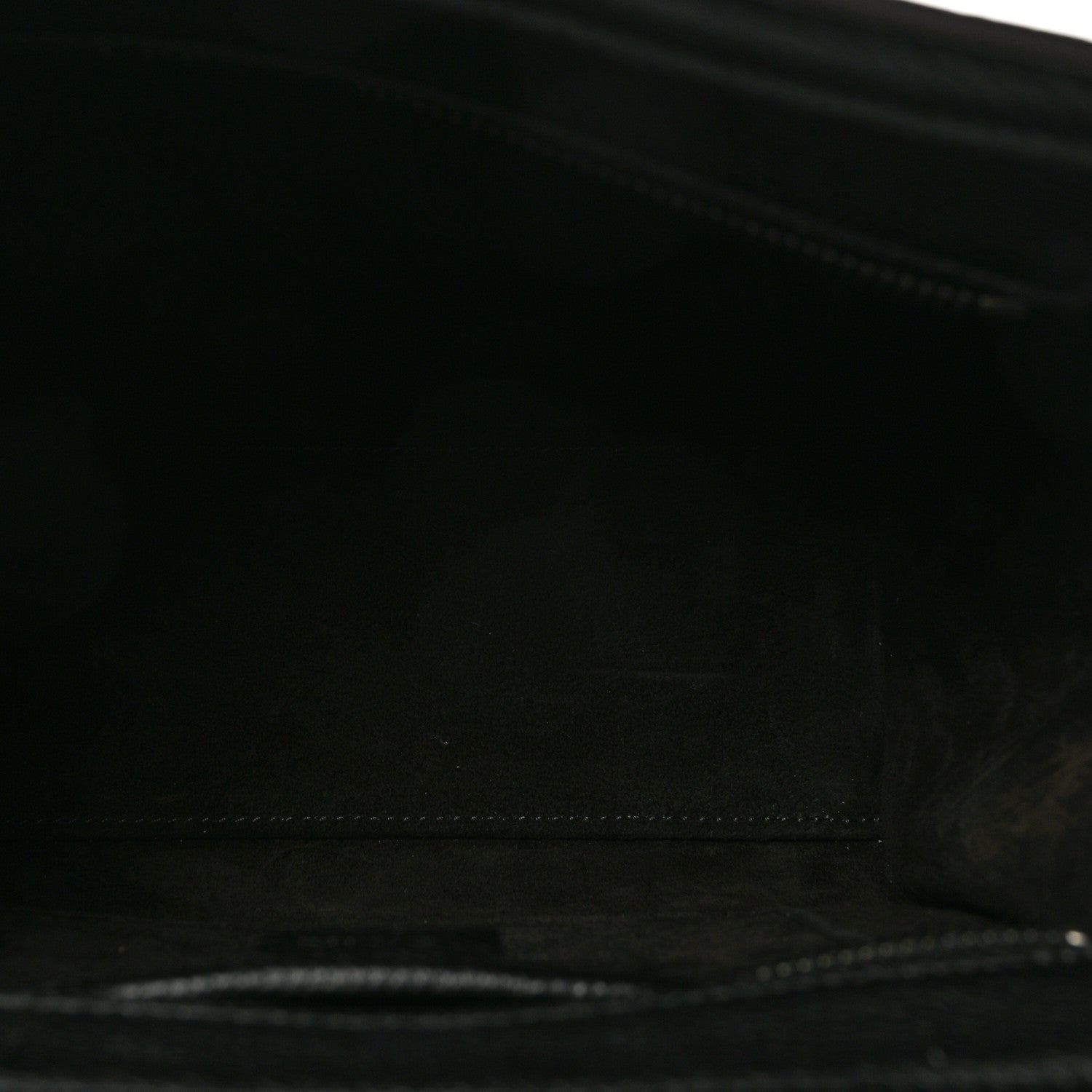 Celine Drummed Calfskin Nano Luggage Black 5 of 10