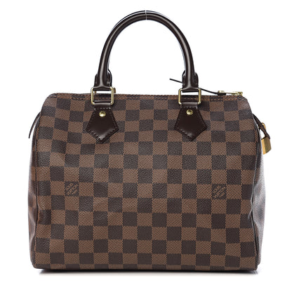 Louis Vuitton Damier Ebene Speedy 25 1 of 10