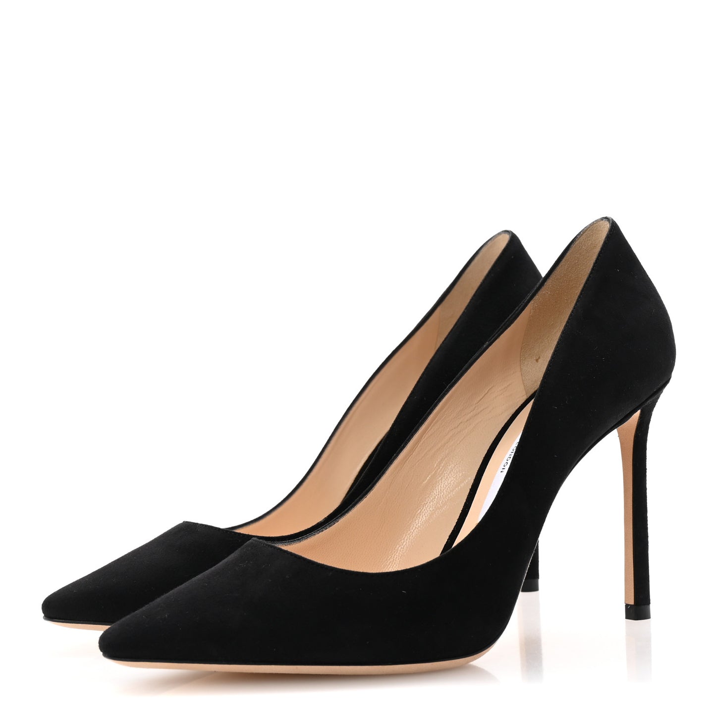 Suede Romy 100 Pumps 37.5 Black