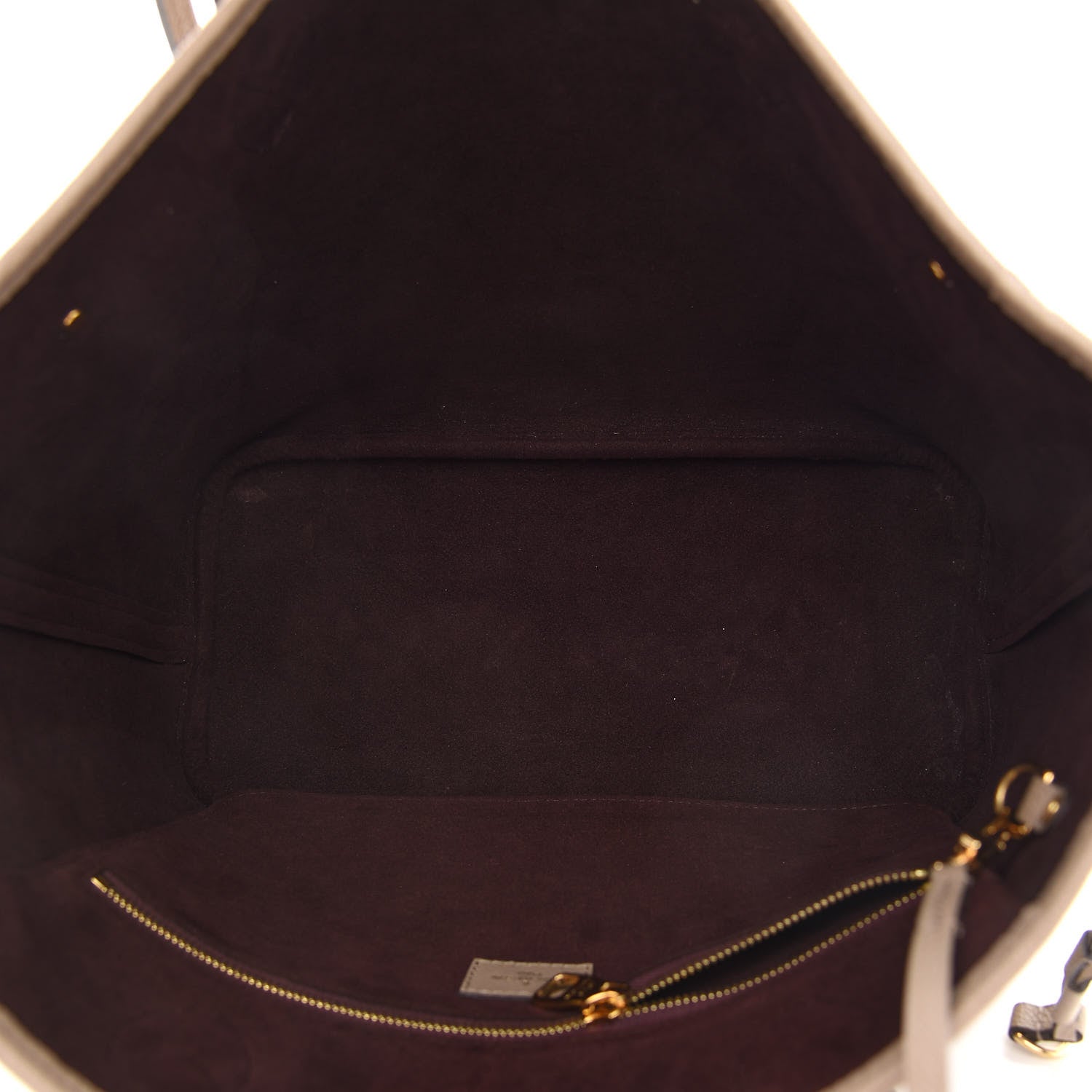 Louis Vuitton Empreinte Monogram Giant Neverfull MM Tourterelle 6 of 10
