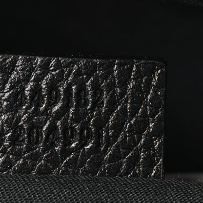 Gucci Nylon Monogram Fanny Pack Belt Bag Black 7 of 9