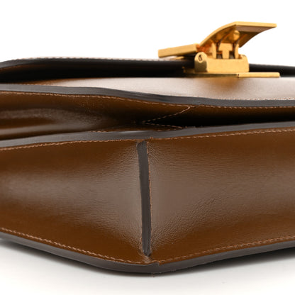 Celine Box Calfskin Teen Classic Box Flap Bag Camel 11 of 15