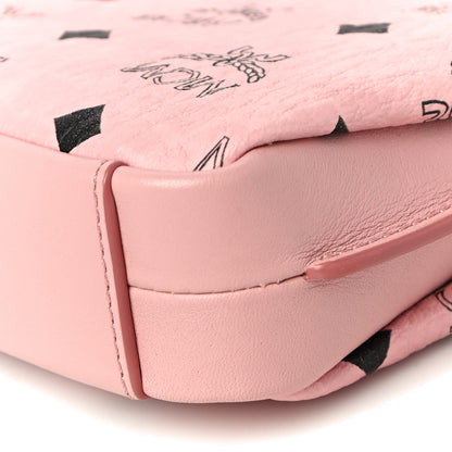 MCM Visetos Medium Millie Zip Crossbody Bag Soft Pink 10 of 10