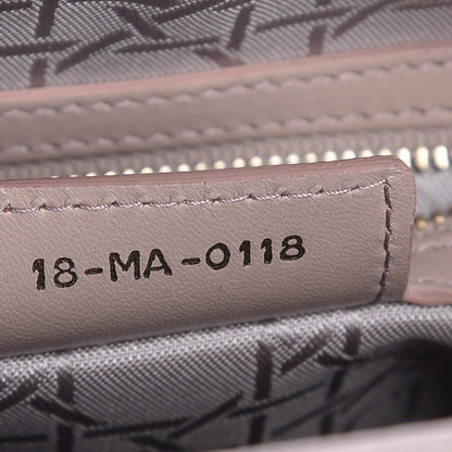 Christian Dior Lambskin Cannage Medium Lady Dior Light Pink 8 of 8