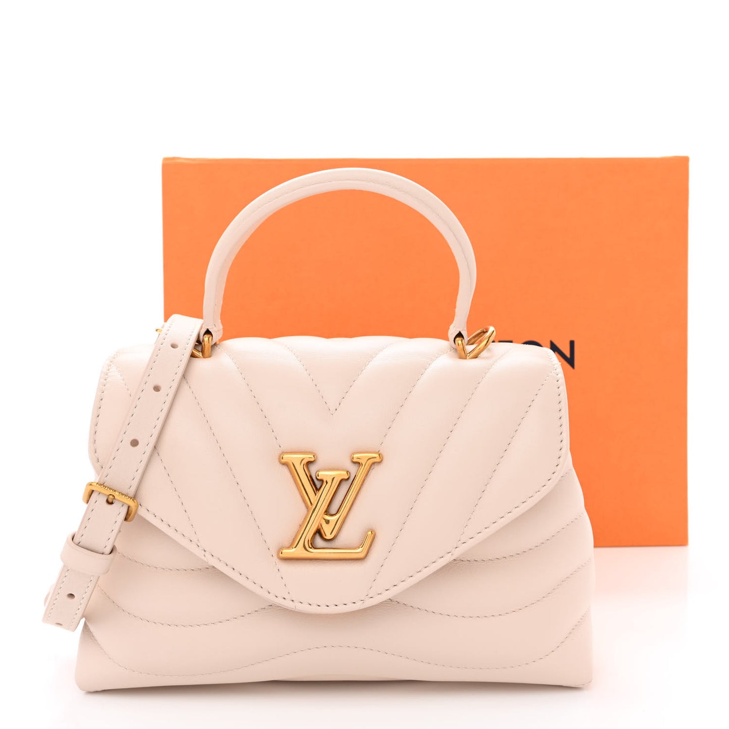 Calfskin Hold Me New Wave Ivory