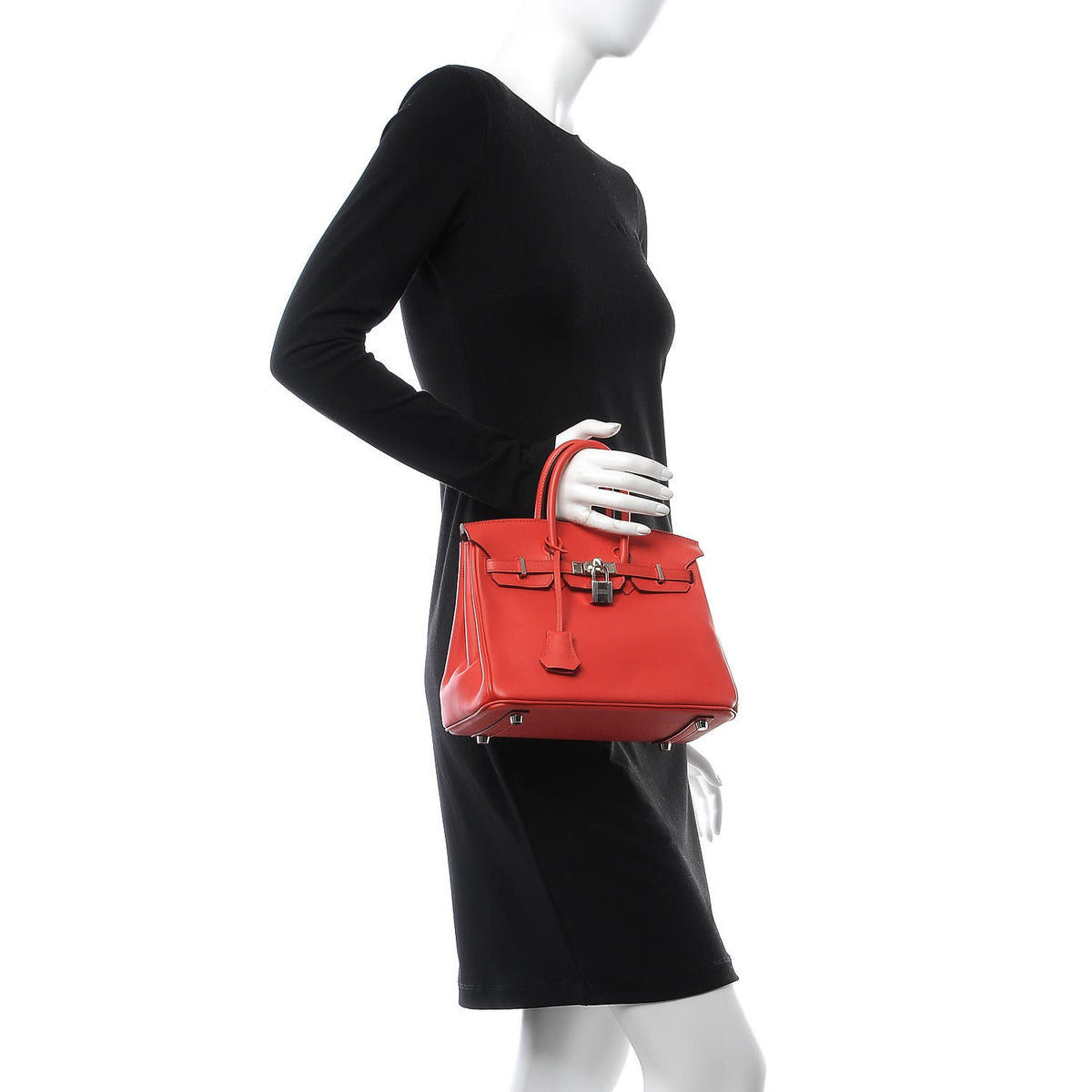 Swift Birkin 25 Rouge Tomate
