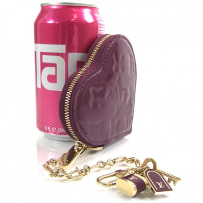 Louis Vuitton Vernis Heart Coin Purse Violet 3 of 7