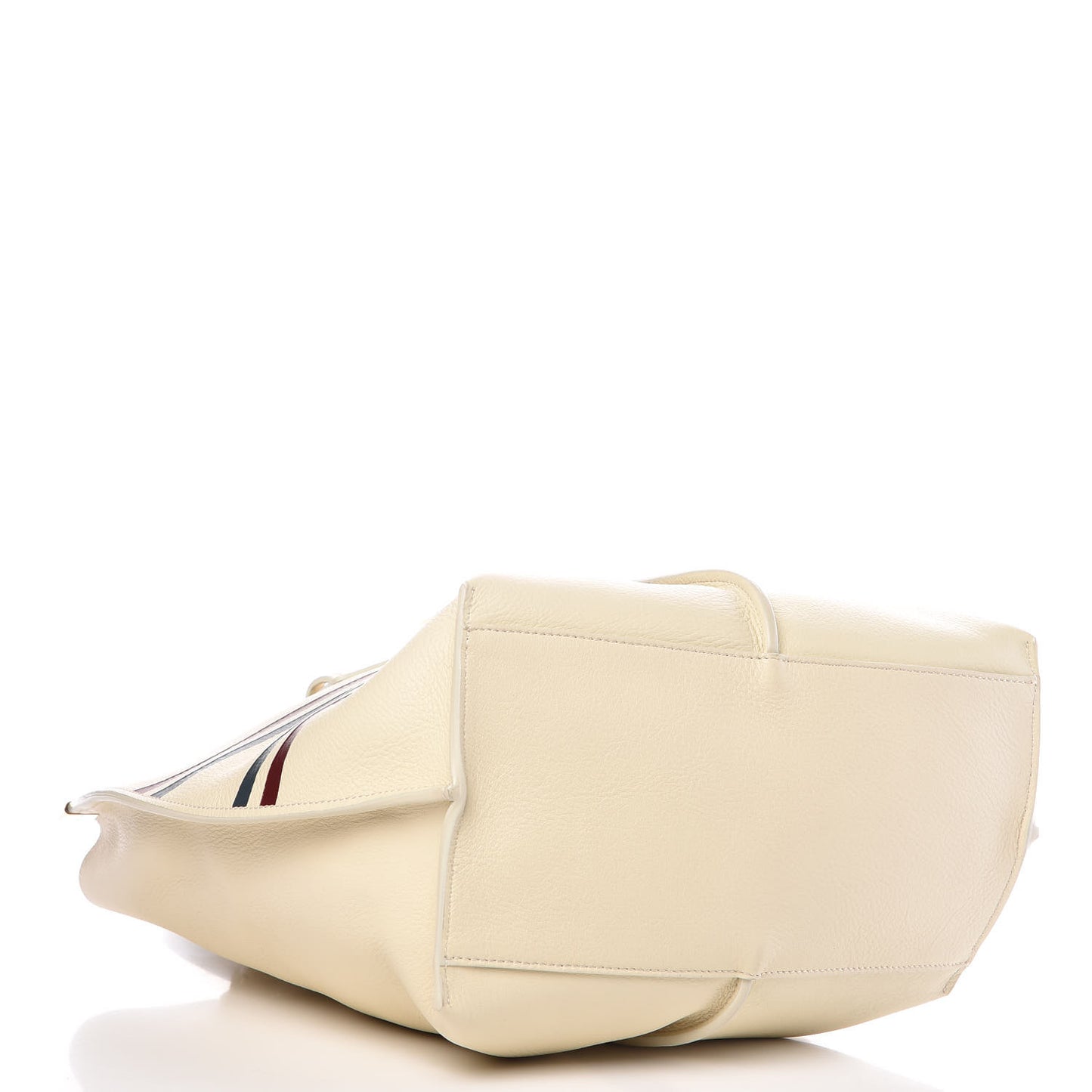 Smooth Calfskin Medium Vick Tote Off White