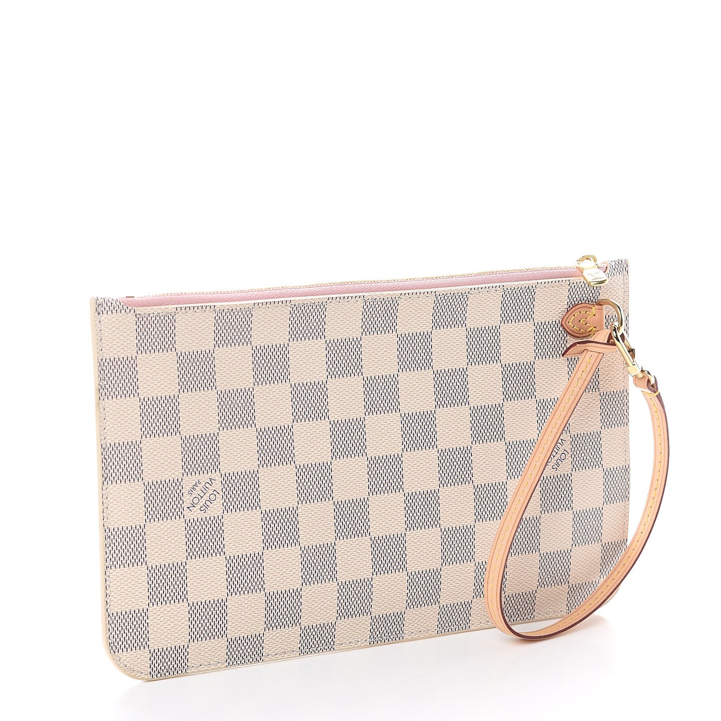 Damier Azur Neverfull MM GM Pochette Rose Ballerine
