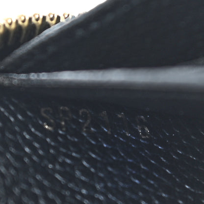 Louis Vuitton Empreinte Clemence Wallet Black 7 of 7