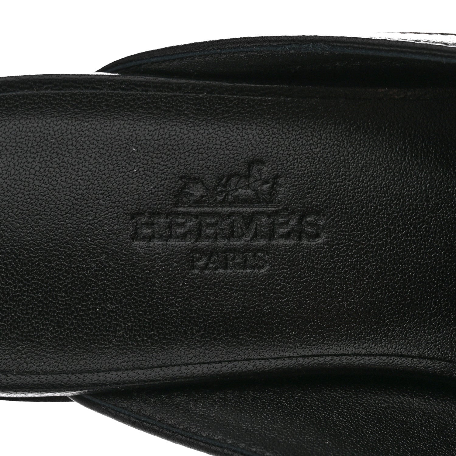 Hermes Goatskin Groupie Mules 35 Black 8 of 12