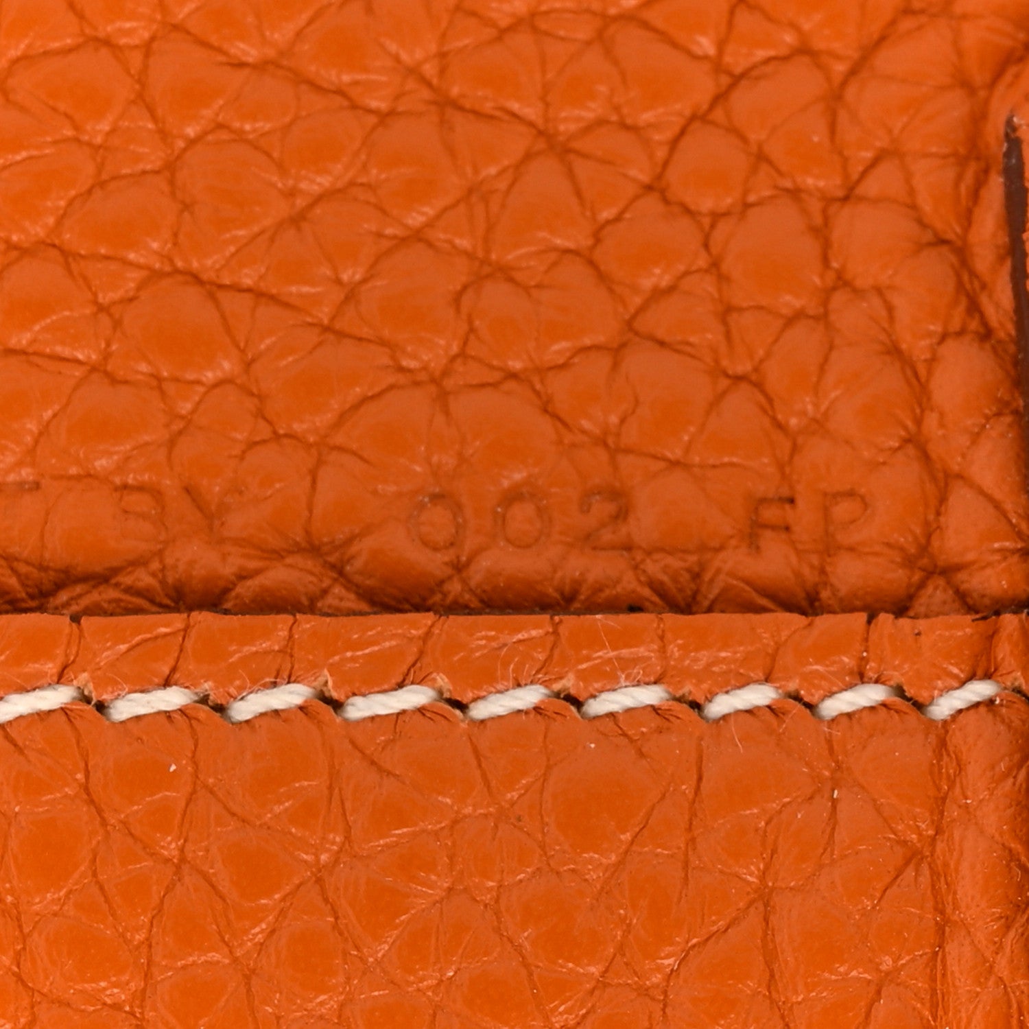 Hermes Taurillon Clemence Double Sens Reversible Tote 35 Gold Orange 10 of 18