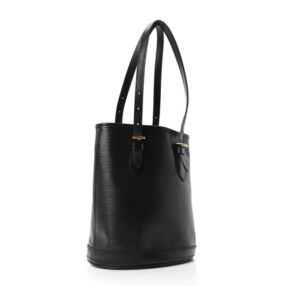 Louis Vuitton Epi Petit Bucket 23 Black 3 of 9
