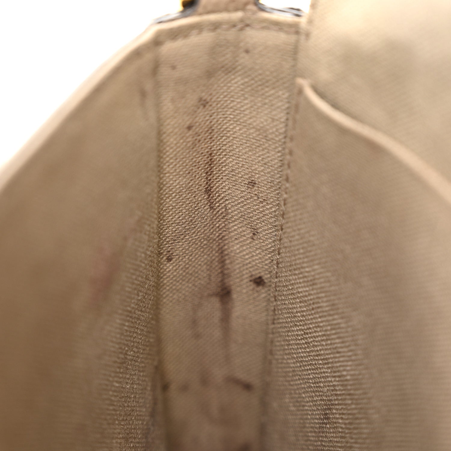 Louis Vuitton Empreinte Monogram Giant Felicie Pochette Tourterelle Creme 12 of 13