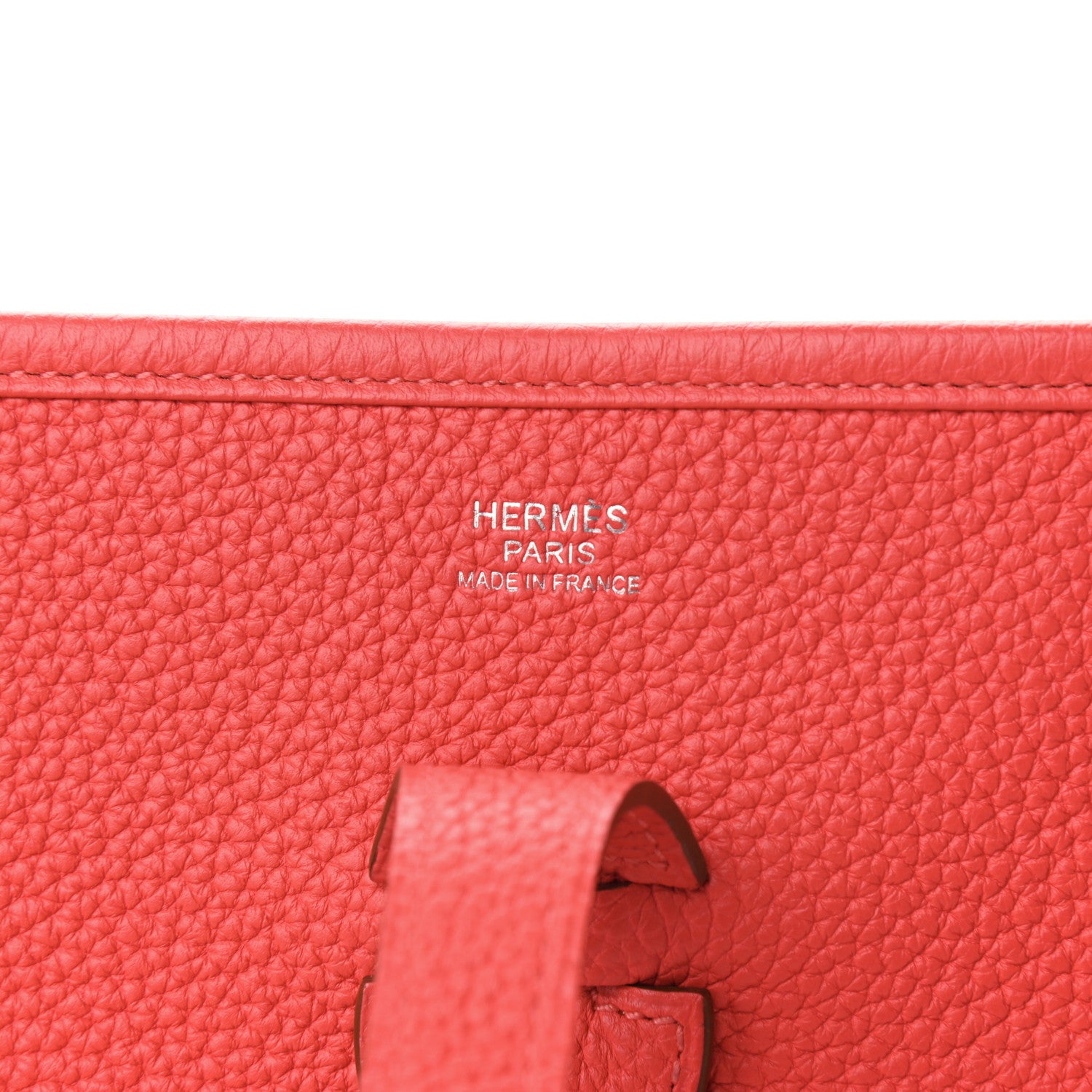 Hermes Taurillon Clemence Evelyne III PM Rose Jaipur 6 of 9