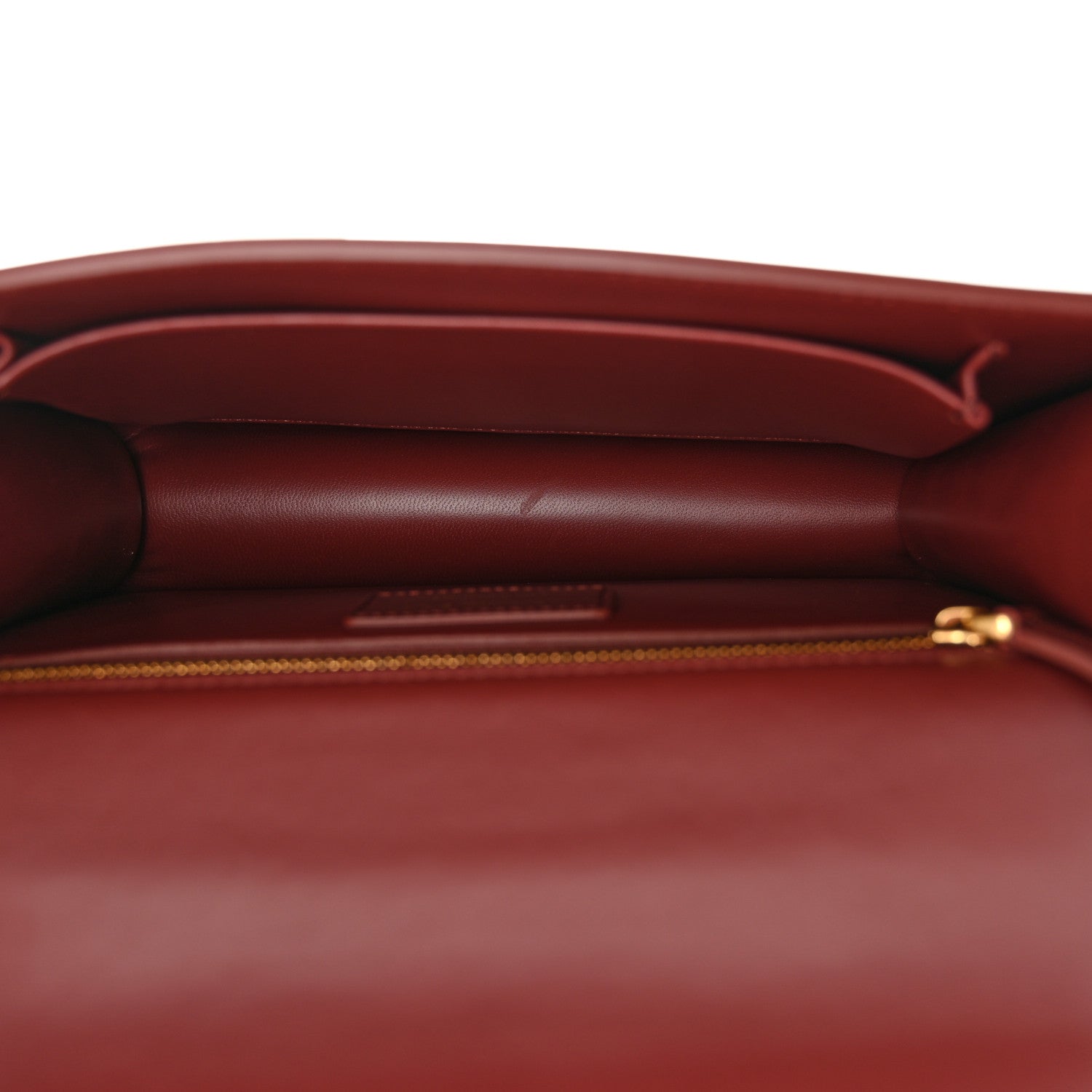 Christian Dior Smooth Calfskin 30 Montaigne Flap Bag Burgundy 5 of 11