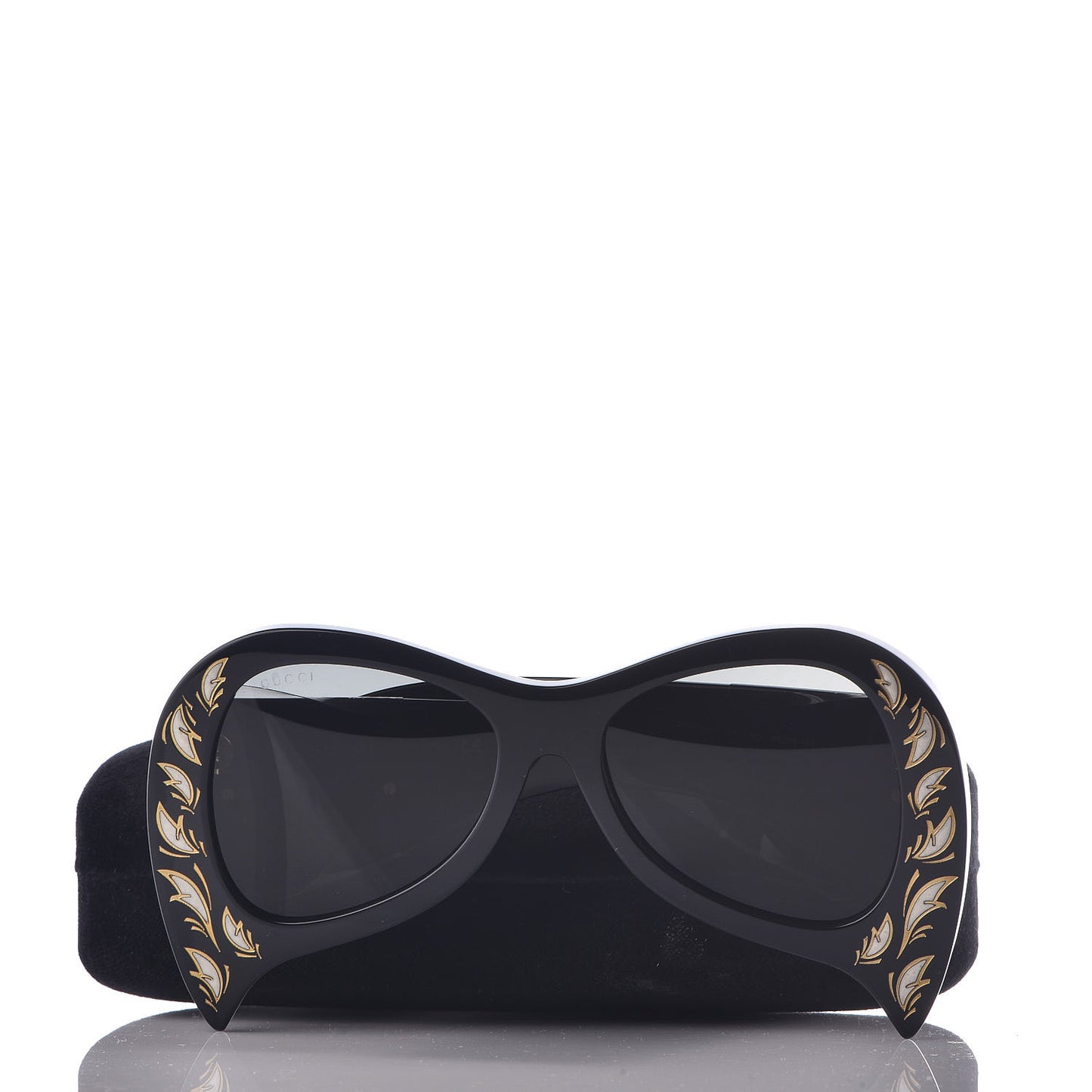 Pearl Oversized Sunglasses GG0143S Black