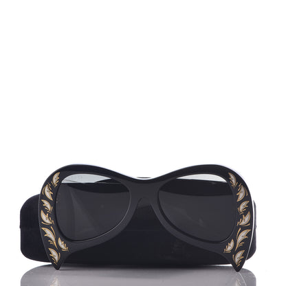 Gucci Pearl Oversized Sunglasses GG0143S Black 7 of 7