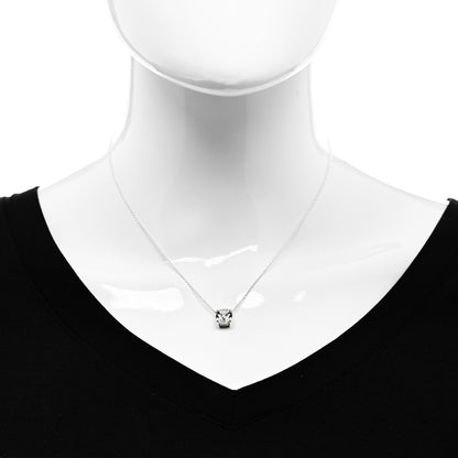Tiffany Sterling Silver Prasiolite Sparklers Pendant Necklace 2 of 5