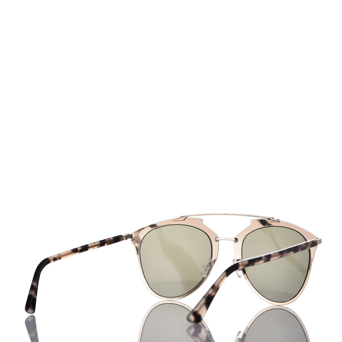 Reflected Sunglasses Black Tortoise