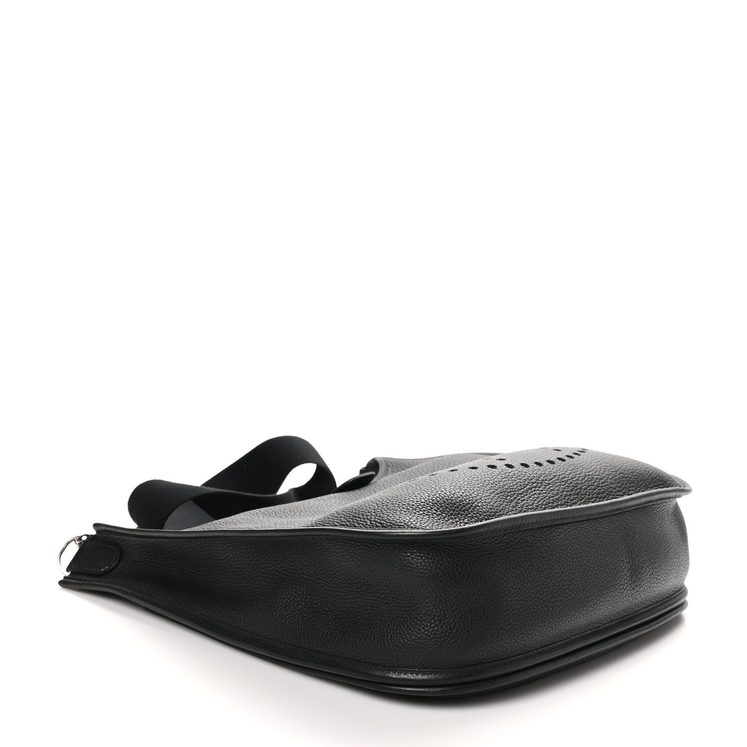 Hermes Taurillon Clemence EVELYNE III GM Black 4 of 10